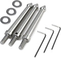 3 Pcs 1/4 Inch Stainless Steel Tripod Spike Mount Adapter by Pastlla
