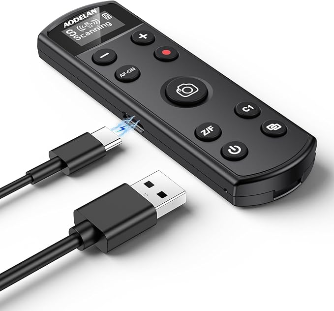 for Sony Camera Rechargeable Shutter Release, AODELAN Wireless Remote Control by AODELAN