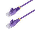 StarTech.com 4ft Purple Slim CAT6 Ethernet Cable, Snagless RJ45, 28AWG Pure by StarTech