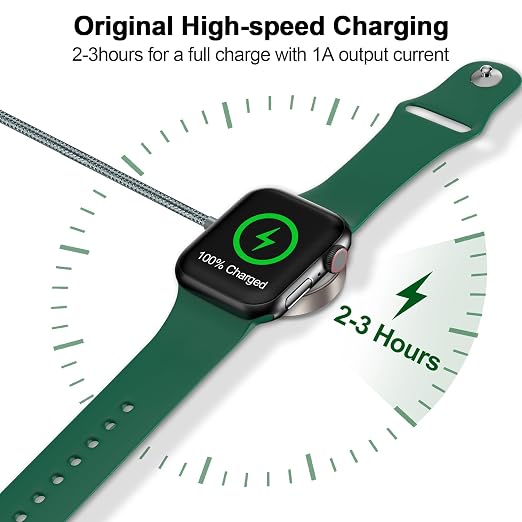   for Apple Watch Charger Magnetic Fast Charging Cable - Image 3
