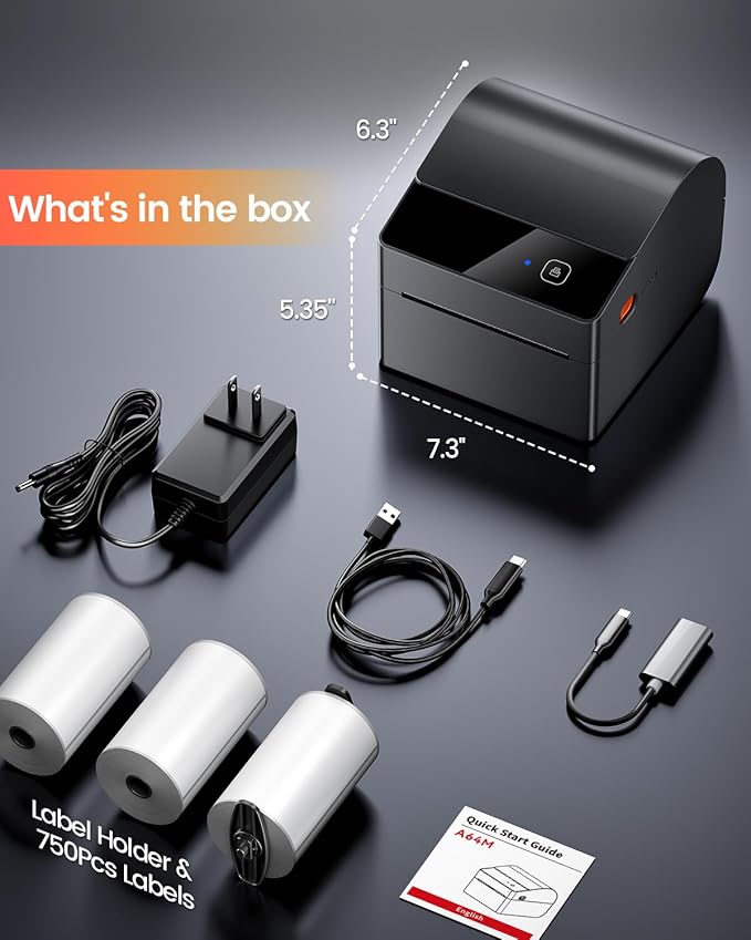 ASprink Bluetooth Shipping Label Printer - Image 5