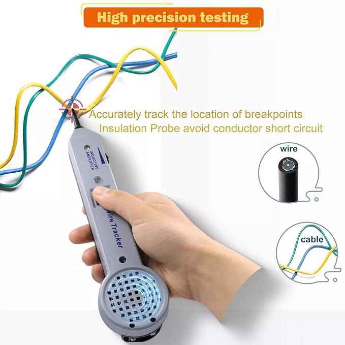 200EP Wire Tracer Circuit Tester, 200EP High Accuracy Cable Tester Amplifier - Image 2