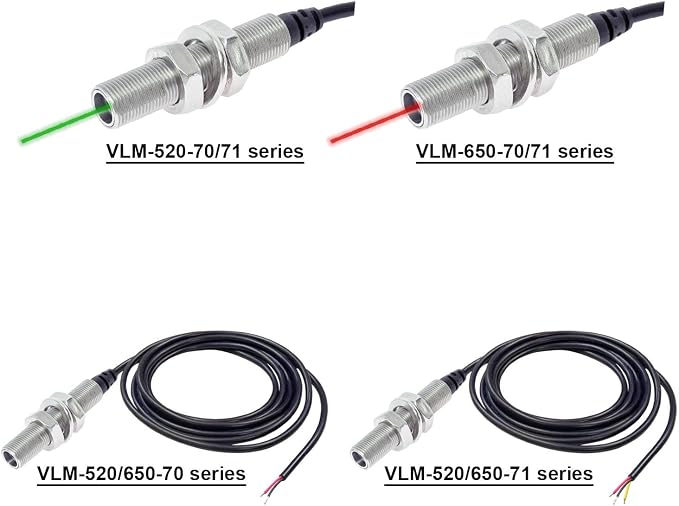 Green Circular Dot Laser Module, 520 nm, Class 1, Industrial Laser Projector - Image 3