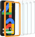 OMOTON Screen Protector for Google Pixel 4a, Scratch by OMOTON