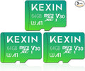 KEXIN 64GB Micro SD Card 3 Pack by Home