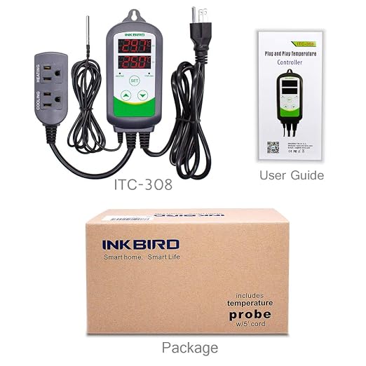 Inkbird ITC-308 Digital Temperature Controller 2-Stage Outlet Thermostat - Image 8