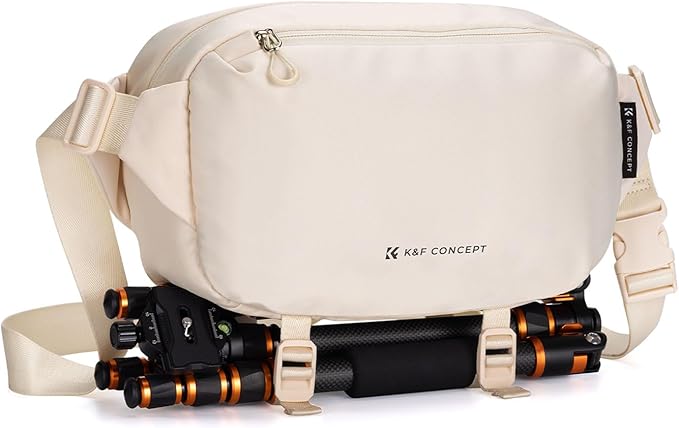 K&F CONCEPT Camera Sling Bag Crossbody Bag Waterproof Camera Shoulder Backpack by KFCONCEPT