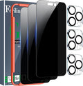 Ferilinso 3 Pack for Apple iPhone 14 Pro Max Privacy Screen Protector Tempered by Ferilinso