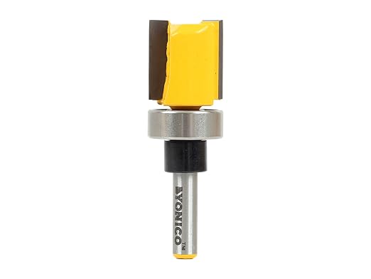YONICO Flush Trim Router Bit 3/4-Inch Diameter 1/4-Inch Shank 14131q by Yonico