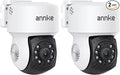 ANNKE 2Pack 1080P 2MP AHD CCTV Home Surveillance Dome Wired PT Camera by ANNKE
