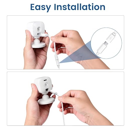 50ft Power Extension Cable Compatible - 15m Long Flat Micro USB Charging Cord - Image 3