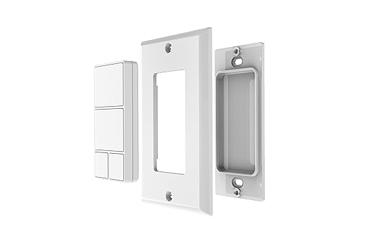 Minoston 800 Series Z-Wave Scene Controller, 4 ZWave Button, Zwave Plus Wall - Image 3