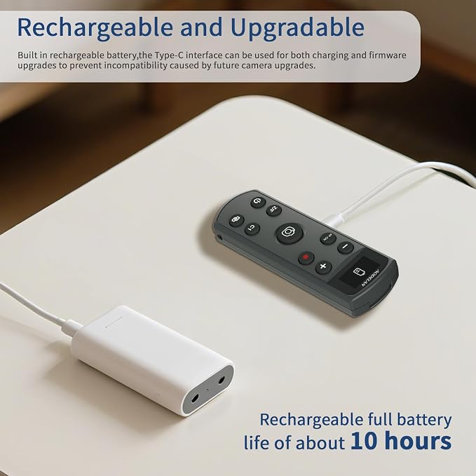 for Sony Camera Rechargeable Shutter Release, AODELAN Wireless Remote Control - Image 6