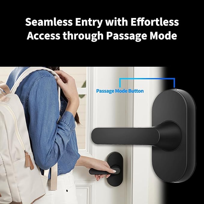 Aqara Smart Lock U300 Upgraded Version, Fingerprint Keyless Entry Door Lock - Image 5