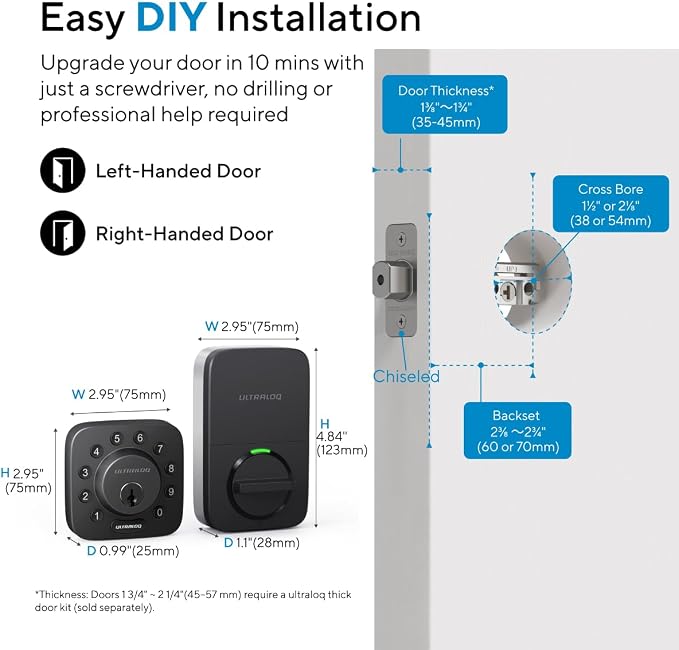 ULTRALOQ U-Bolt WiFi Smart Lock - Image 9