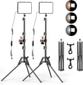 ALTSON 2 Packs Video Light Kit, LED Studio Light, 2700-6500K Dimmable by ALTSON