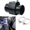 Dewhel Aluminum Black Water Temp Meter Temperature Gauge Joint Pipe Radiator by DEWHEL