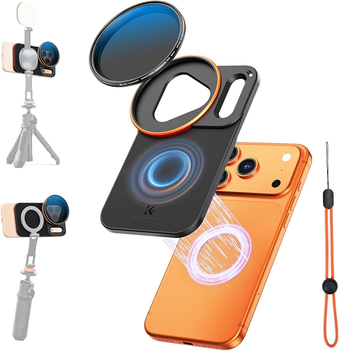 K&F CONCEPT Double-Sided Magnetic Lens Filter Mount Adapter by KFCONCEPT