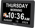 Soobest Dementia Digital Clock for Seniors Elderly, 20 Alarm Reminders 3 by Soobest