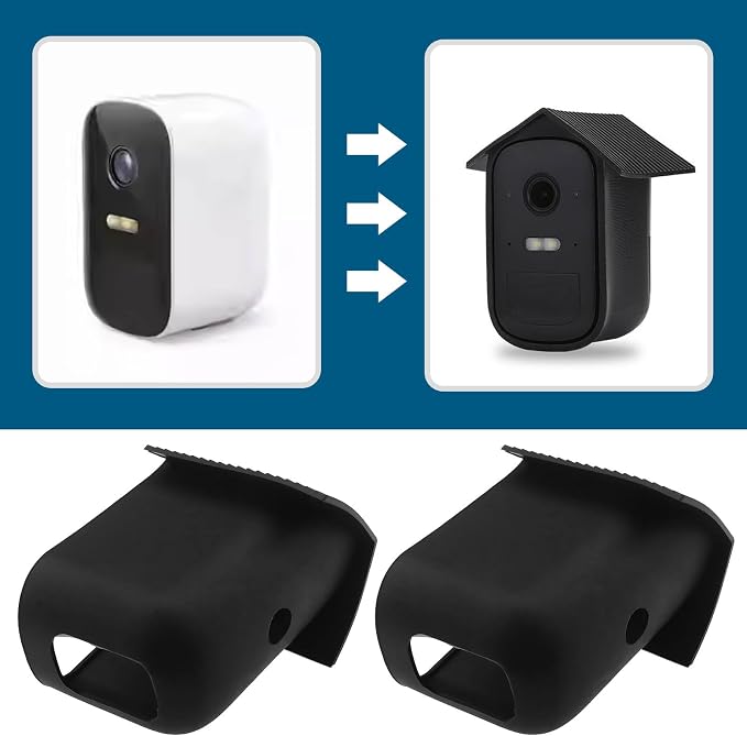 SING F LTD 2PCS Silicone Protective Casing Rain Cover Skin Compatible - Image 2
