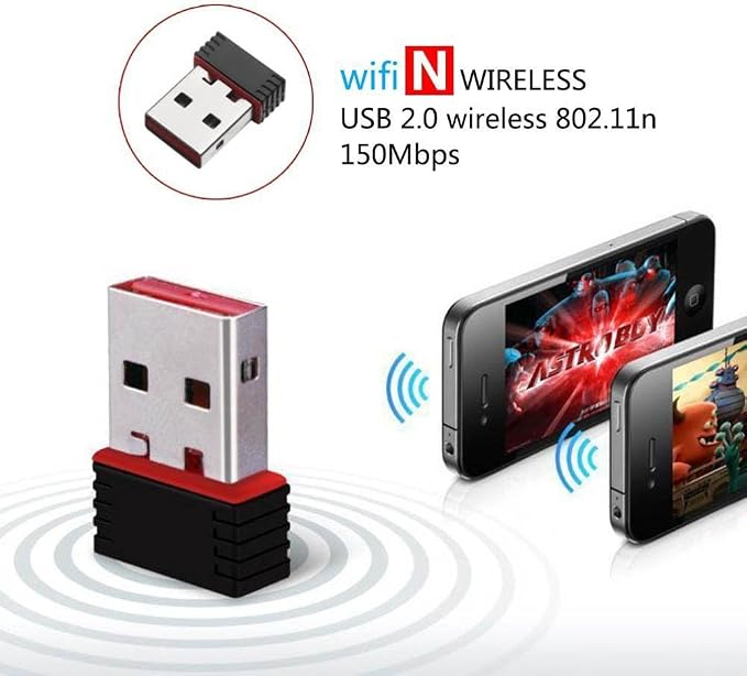 Mini 150MPS USB 2.0 Stick WiFi 802.11n Wireless LAN Network Adapter Stick - Image 6