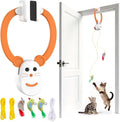 Interactive Cat Toys for Indoor Cats, Automatic Flying Bird Mouse Doorway by Unknown