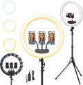 Ring Light with Stand and Phone Holder, Professional LED Circle Light with 78" by SHStudio