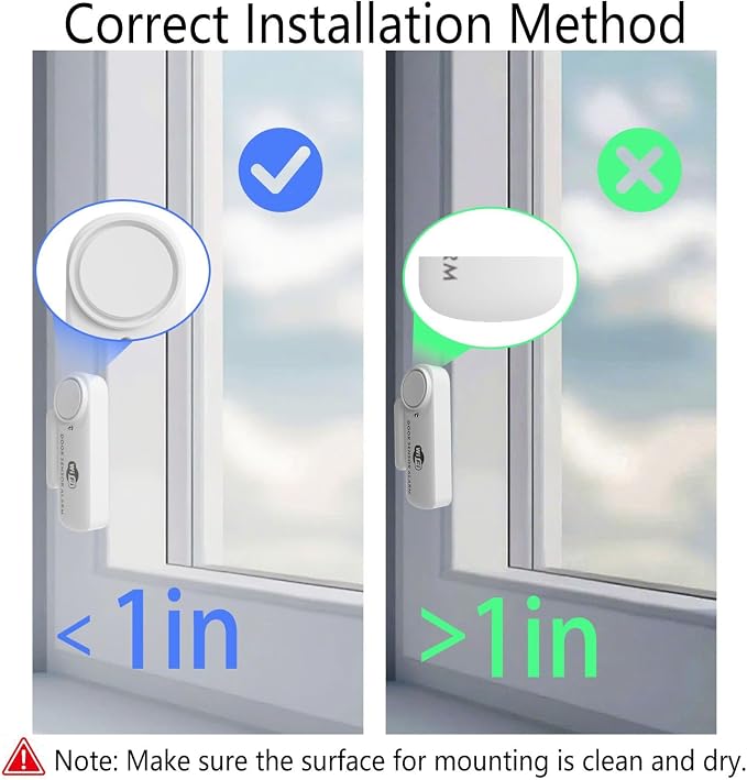Smart WiFi Door & Window Alarm Sensor Chime - Image 4