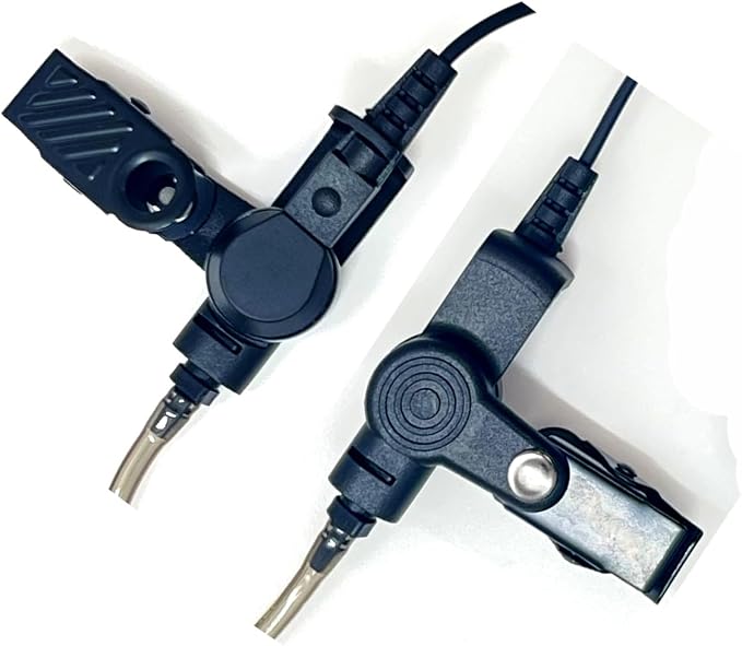 Walkie Talkies Earpieces with Mic 2 Pin Covert Air Acoustic Tube Headset - Image 5