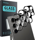 3 Pack Camera Lens Protector for Samsung Galaxy S24 Ultra, Tempered Glass by Unknown