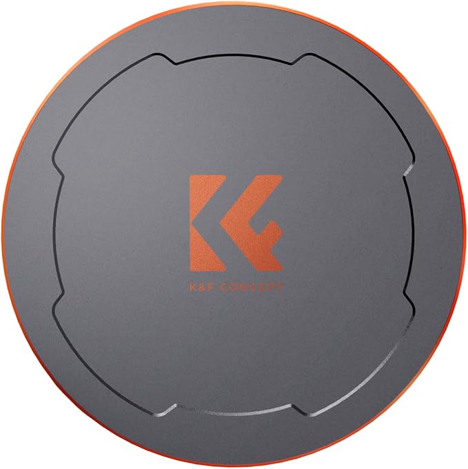 K&F CONCEPT 82mm Thread & Magnetic 2-in-1 Lens Filter Cap Only Compatible - Image 2