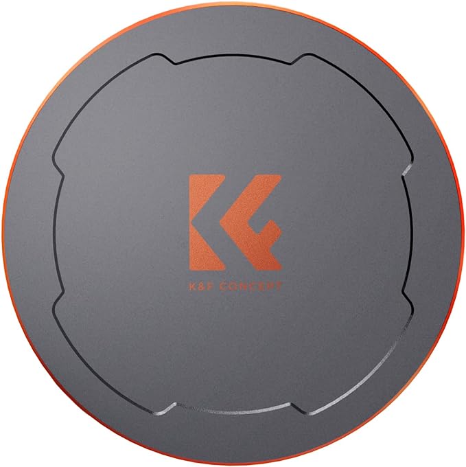 K&F CONCEPT 77mm Thread & Magnetic 2-in-1 Lens Filter Cap Only Compatible - Image 2