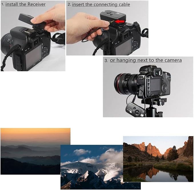 Pixel RW221-S2 Camera Remote Shutter Release Wireless Radio Control Compatible - Image 5