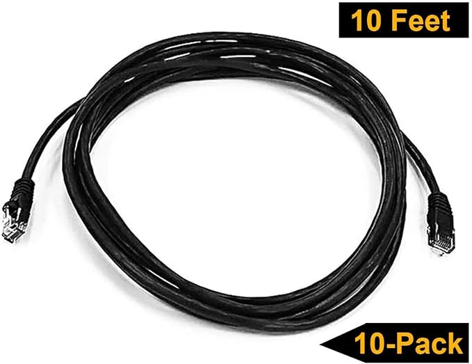 iMBAPrice 10' Cat5e Network Ethernet Patch Cable, 10 Pack - Image 5