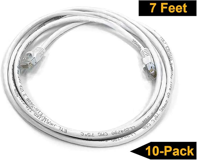 iMBAPrice 25 ' Cat5e Network Ethernet Patch Cable, 10 Pack - Image 4