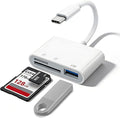 3IN1 SD Card Reader, USB C SD Card Reader, supports SD and MicroSD memory card by LBSC