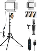 EMART LED Video Light Kit with Phone Holder & Barndoor, 2800-7000K Dimmable by EMART