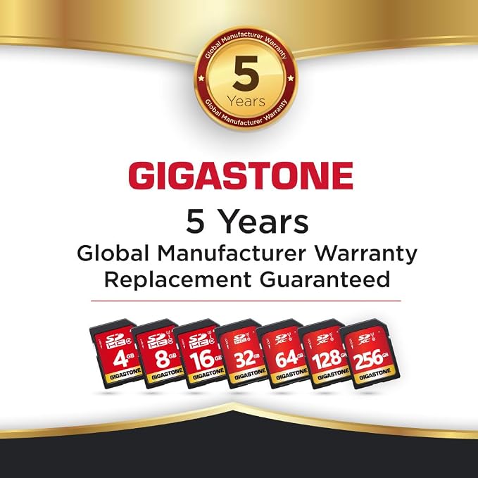 GIGASTONE 32GB SD Card 10-Pack UHS-I U1 Class 10 SDHC Memory Card High-Speed - Image 7