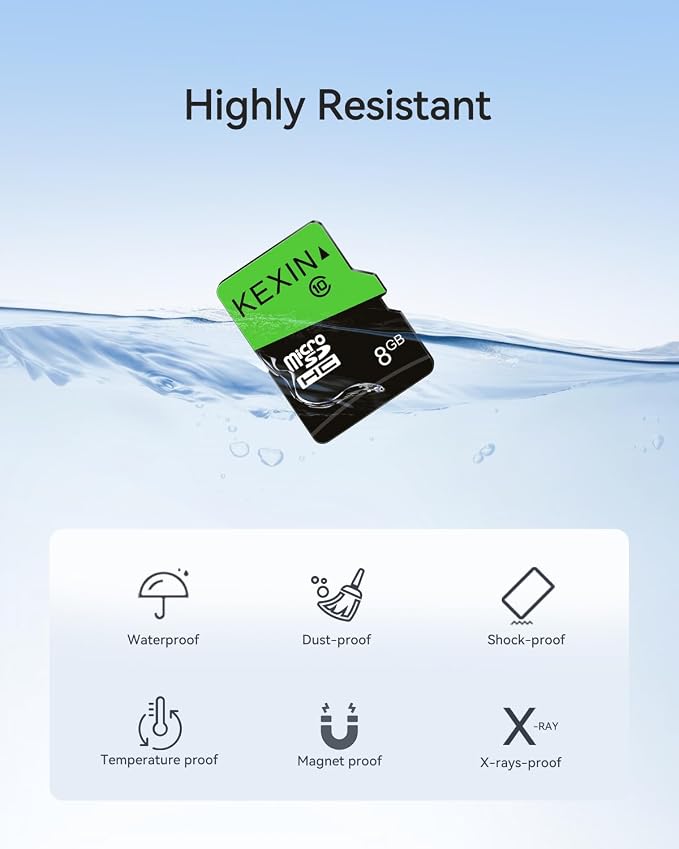KEXIN 8GB Micro SD Card 5 Pack - Image 7