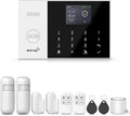 LWOHSI Wireless Alarm System, DIY 4G/WiFi Home Security Systems, Phone APP Alert by LWOHSI
