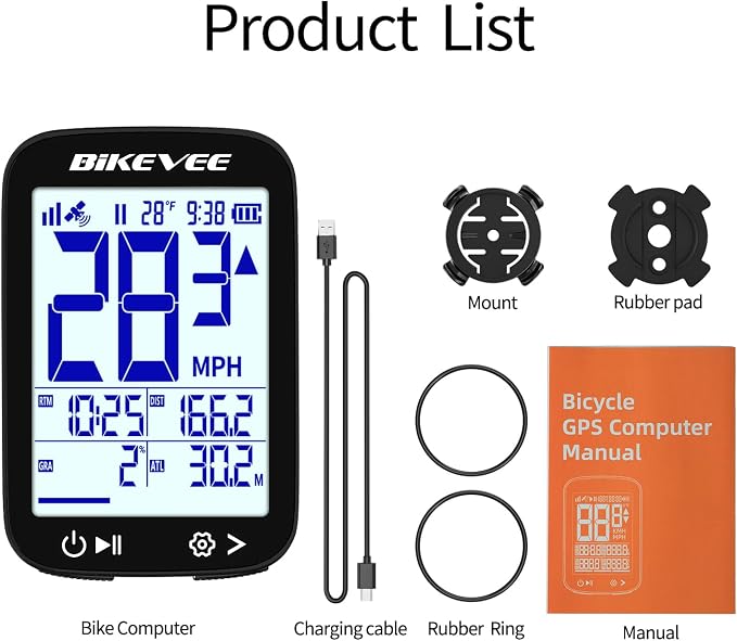 GPS Bike Computer Wireless Cycling Computer - Image 8