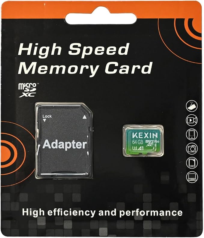 KEXIN 64GB Micro SD Card with Adapter - Image 8