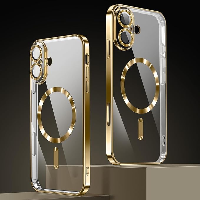 Magnetic Glossy Case for iPhone 17 Air, iPhone 17Air Phone Case Slim Clear - Image 2