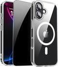 for iPhone 17 Case Clear, Magnetic iPhone 17Case by ZOZDOKG