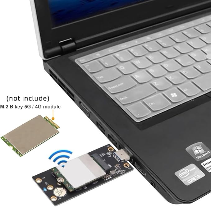 M.2 Key-B WWAN to USB 3.0 Adapter Riser Card w SIM Slot - Image 6