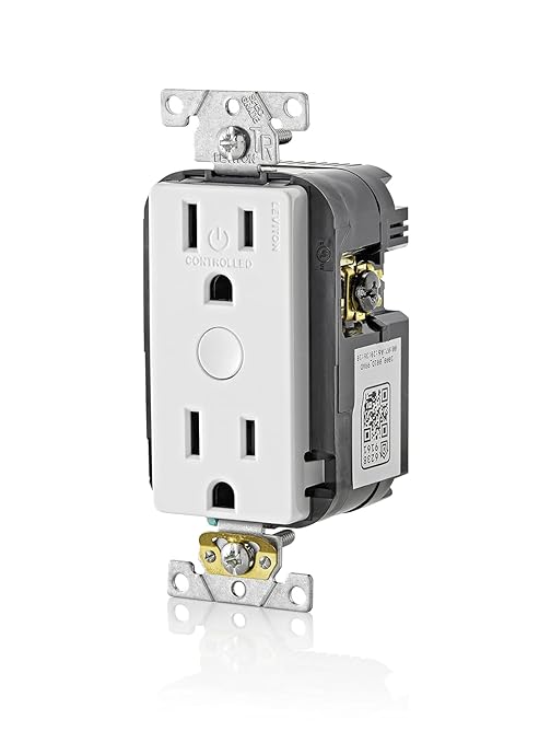 Leviton Decora Smart Outlet, Tamper-Resistant 15A, Wi-Fi 2nd Gen, Works - Image 6