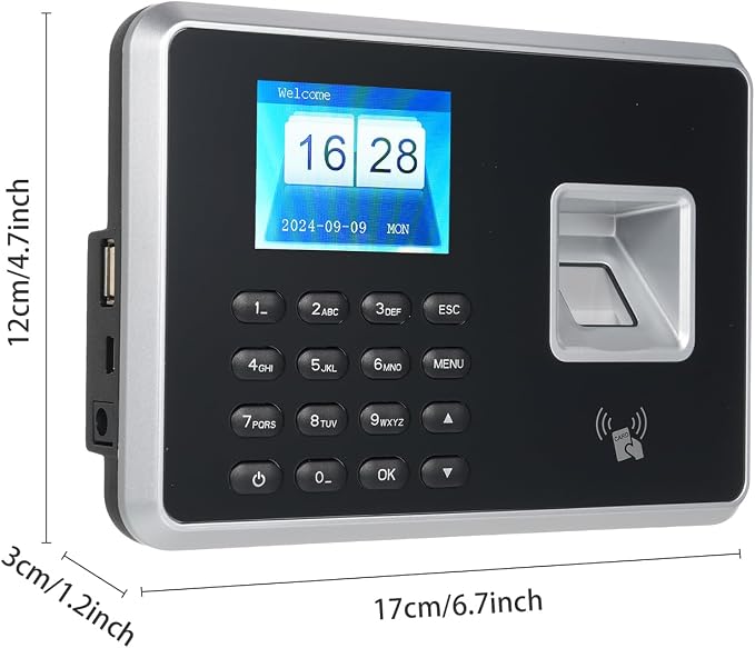 BISOFICE Biometric Time Clock Attendance Machine - Image 8