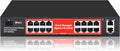 STEAMEMO 16 Port Gigabit PoE Switch, Smart Managed Gigabit Ethernet Switch by STEAMEMO