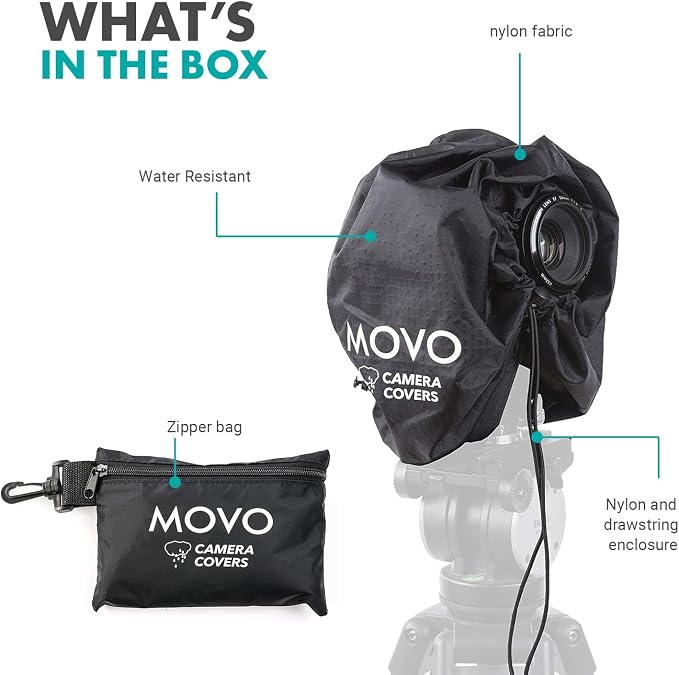Movo CRC11 Camera Rain Coat Rain Cover - Image 6