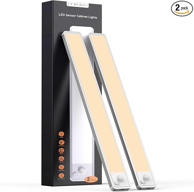 Under Cabinet Lighting Wireless LED Motion Sensor Magnetic Light 2500maAh by Unknown